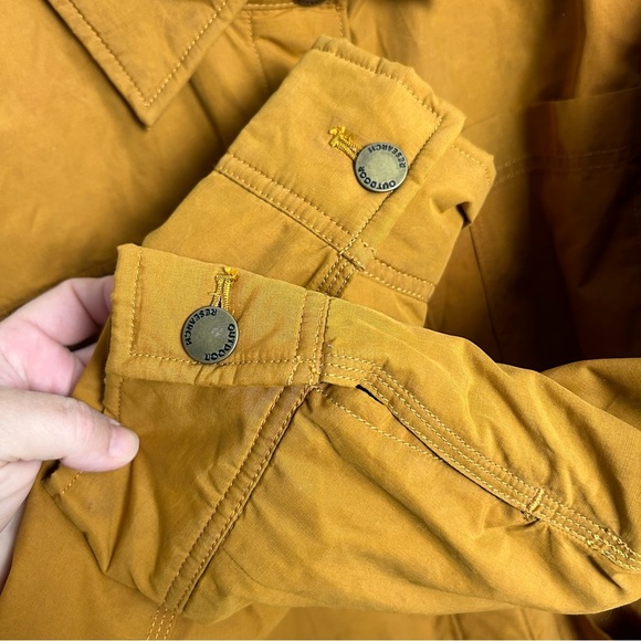 Outdoor Research Mustard Color Lined Chore Utility Jacket EUC SZM - Picture 6 of 7